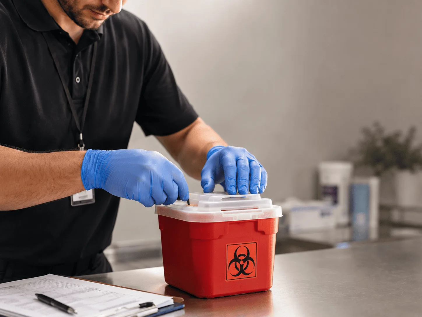 Why choose Sharps Waste Disposal in Hustler, WI